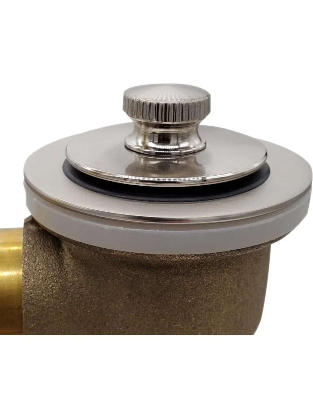 Stainless Steel Twist & Close Bath Drain 1-1/2” NPSM Coarse Thread, Durable